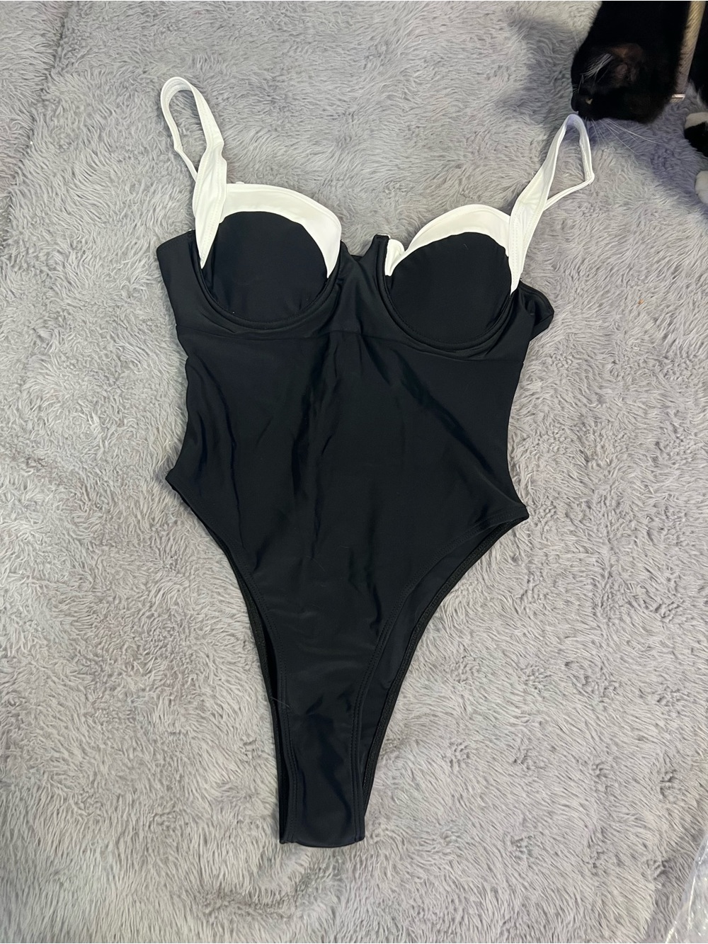 Modern Backless One-Piece Swimsuit